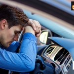 sleepy behind the wheel-stupid driving-pass it on